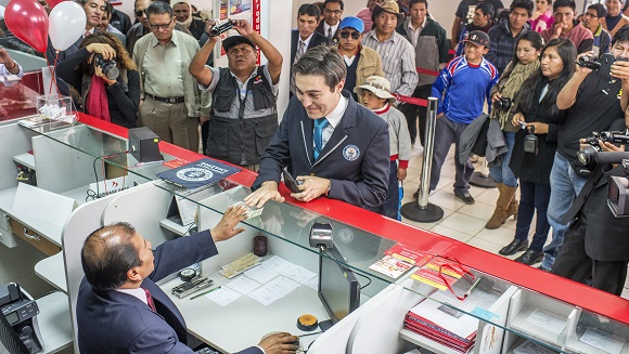 Perú lleva su banco a un nuevo nivel