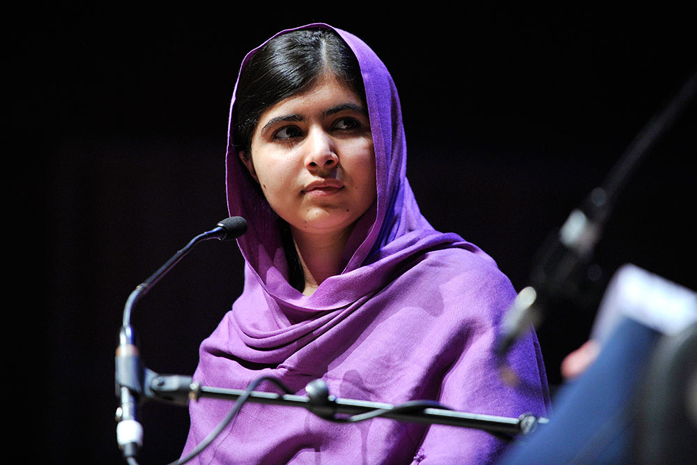 Malala Yousafzai habló en WOW 2014, en el Southbank Centre en Londres, Reino Unido. ©Southbank Centre