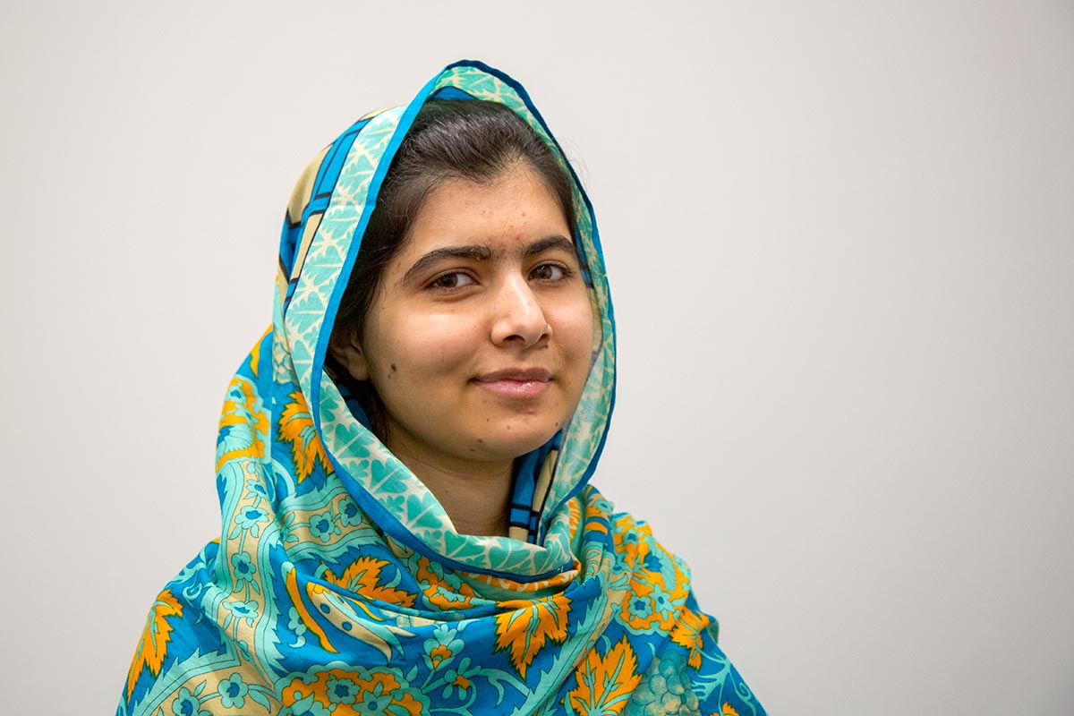 Malala Yousafzai en 2015. ©Simon Davis/DFID