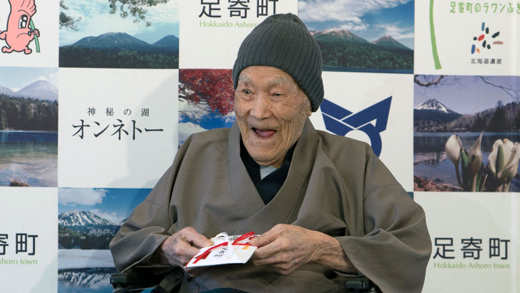 Un japonés de 112 años es el hombre más longevo del mundo