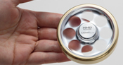 fidget spinner on a hand
