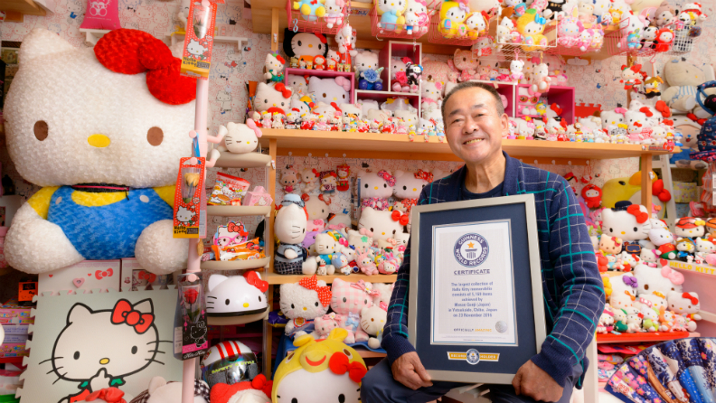 Largest collection of Hello Kitty memorabilia