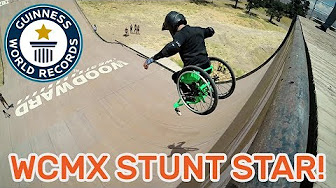 man on wheelchair on a ramp