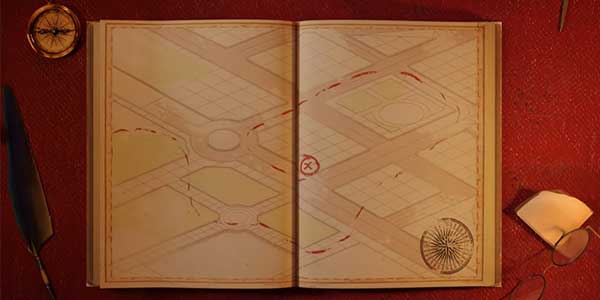 an open book