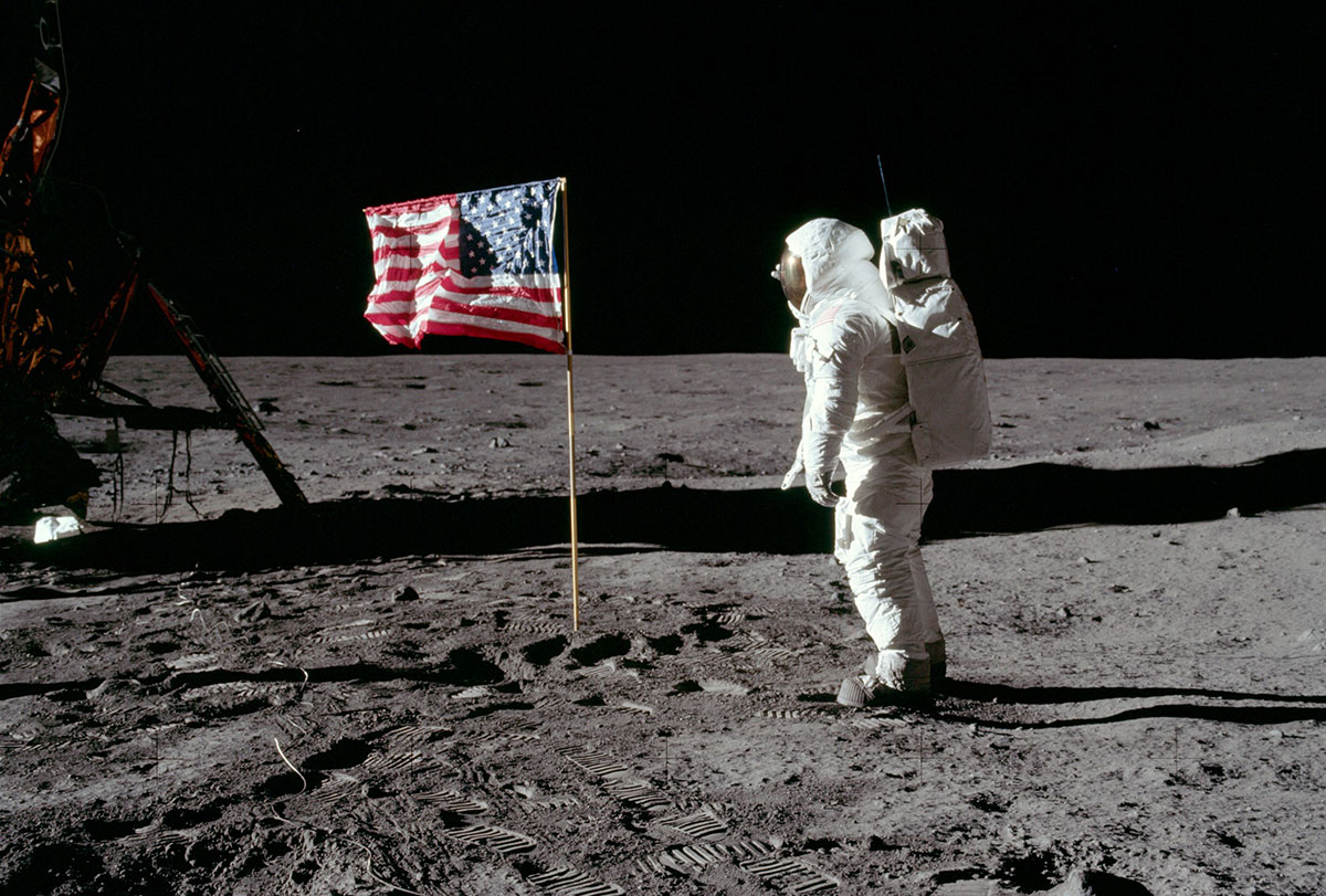 First men on the moon