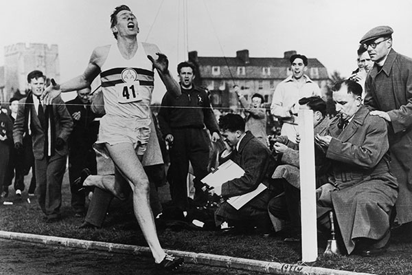 Roger Bannister running